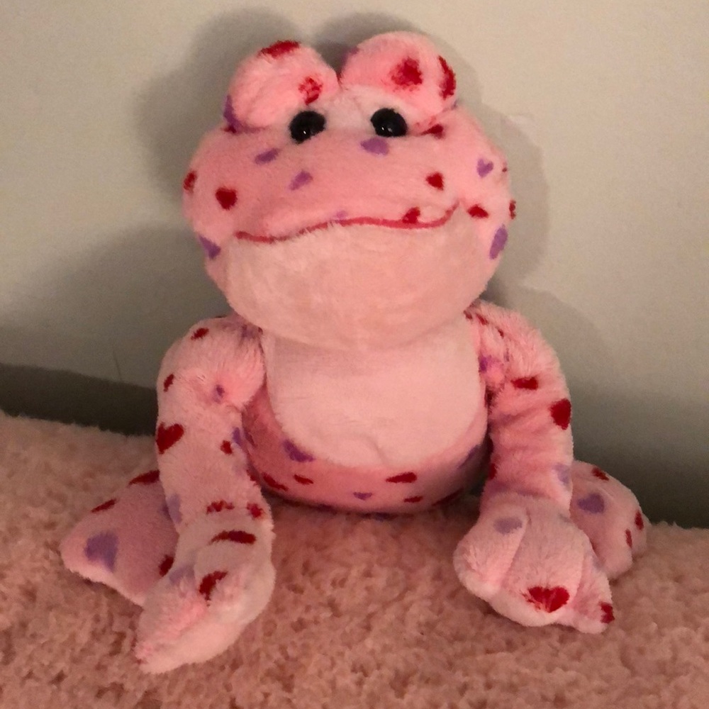 RARE Webkinz Love Frog (NO CODE/TAGS)